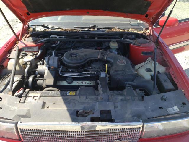 1991 Cadillac Eldorado VIN: 1G6EL13B2MU609284 Lot: 62487614