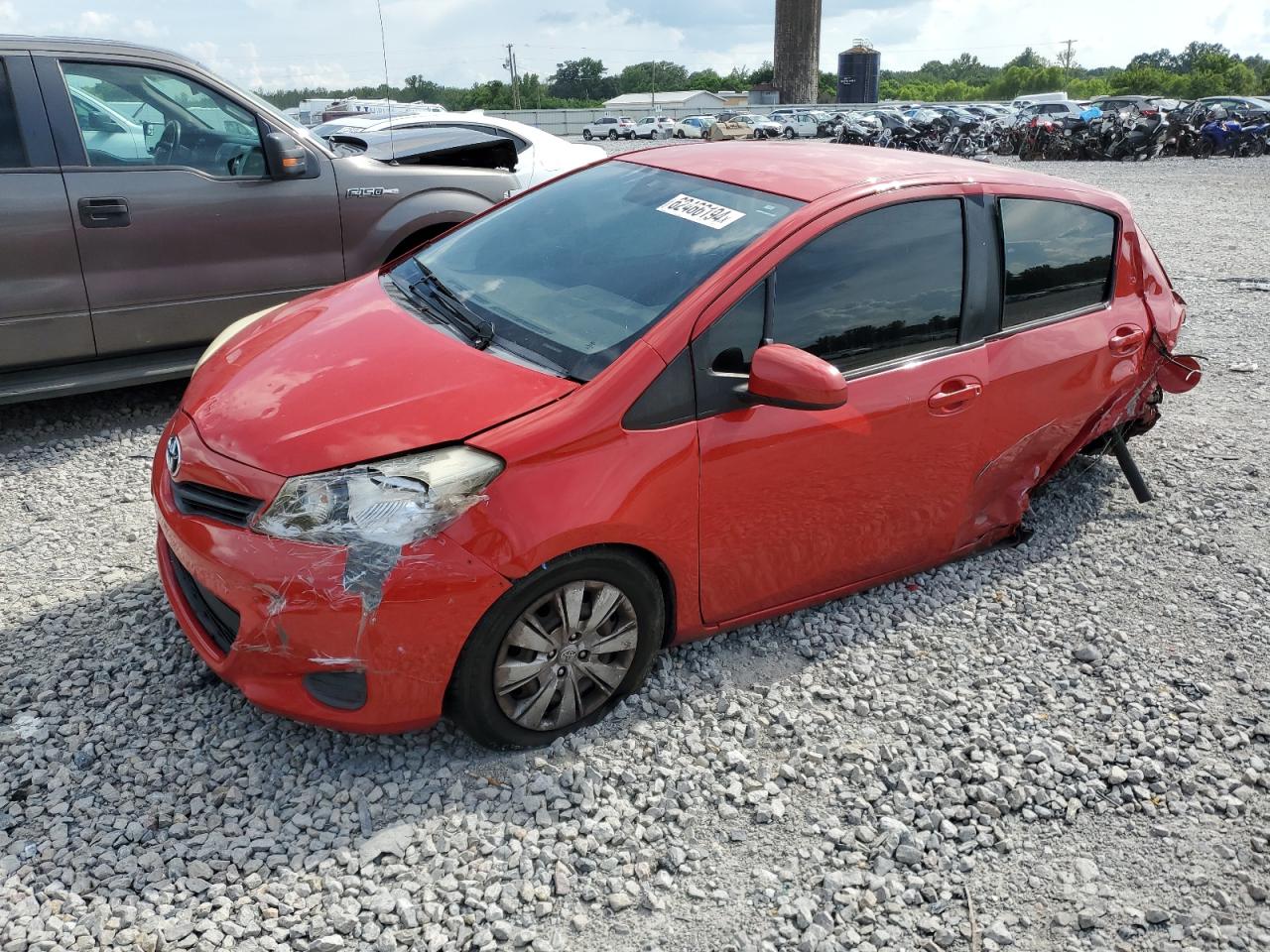 2014 Toyota Yaris vin: VNKKTUD34EA006274