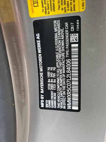 2020 MINI COOPER S - WMWXR5C07L2L84006