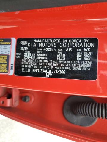 2020 KIA SOUL LX - KNDJ23AU3L7718106