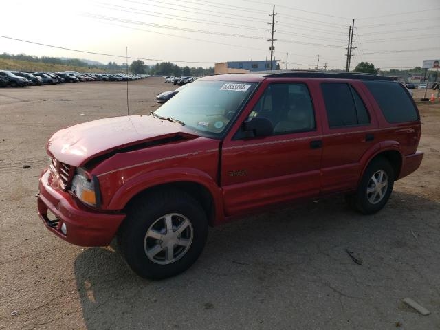 OLDSMOBILE BRAVADA 2000 red  gas 1GHDT13W6Y2308007 photo #1