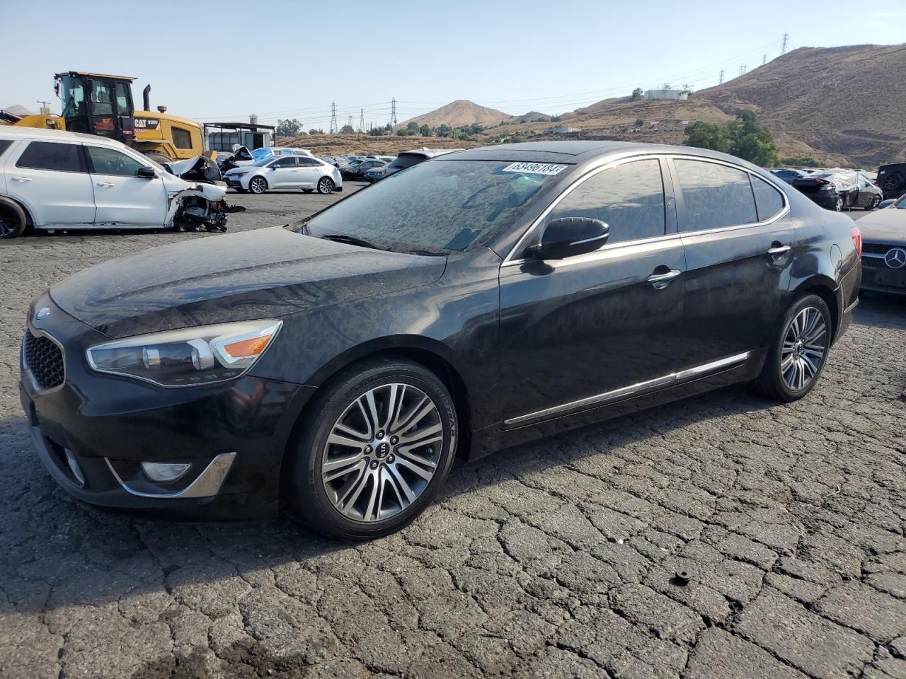 2014 Kia Cadenza Premium vin: KNALN4D74E5127435