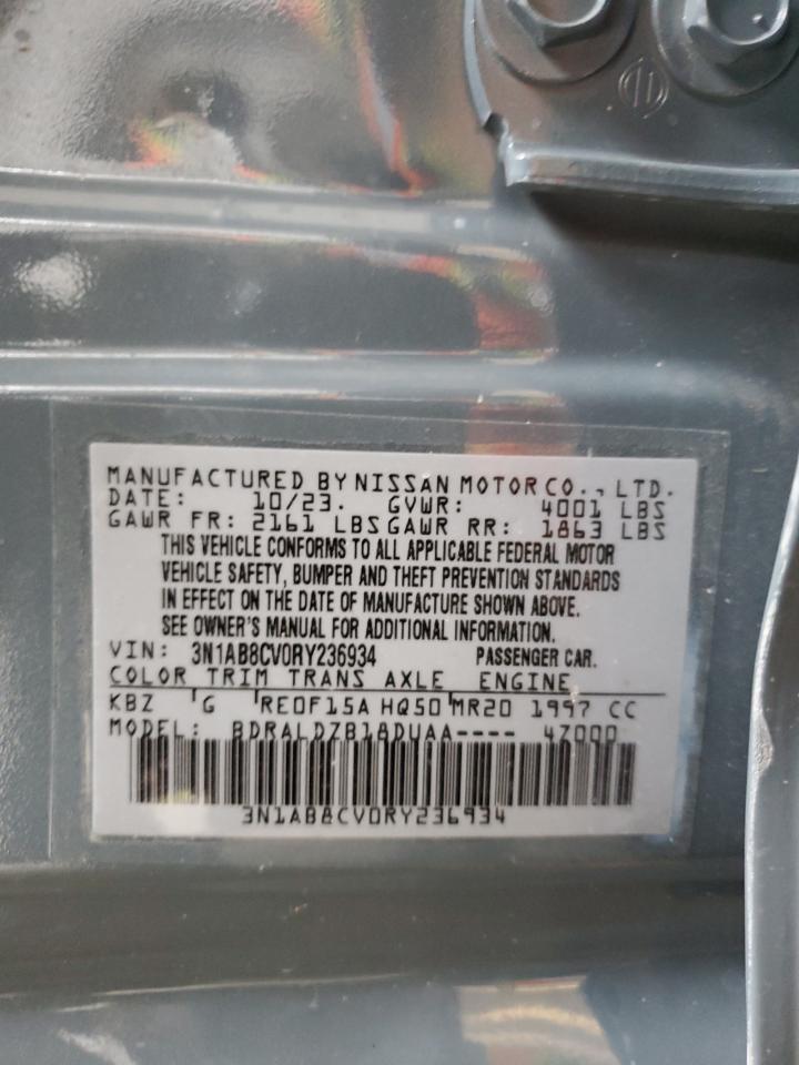 3N1AB8CV0RY236934 2024 Nissan Sentra Sv