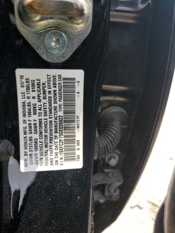 2016 HONDA CIVIC EX - 19XFC2F75GE026922