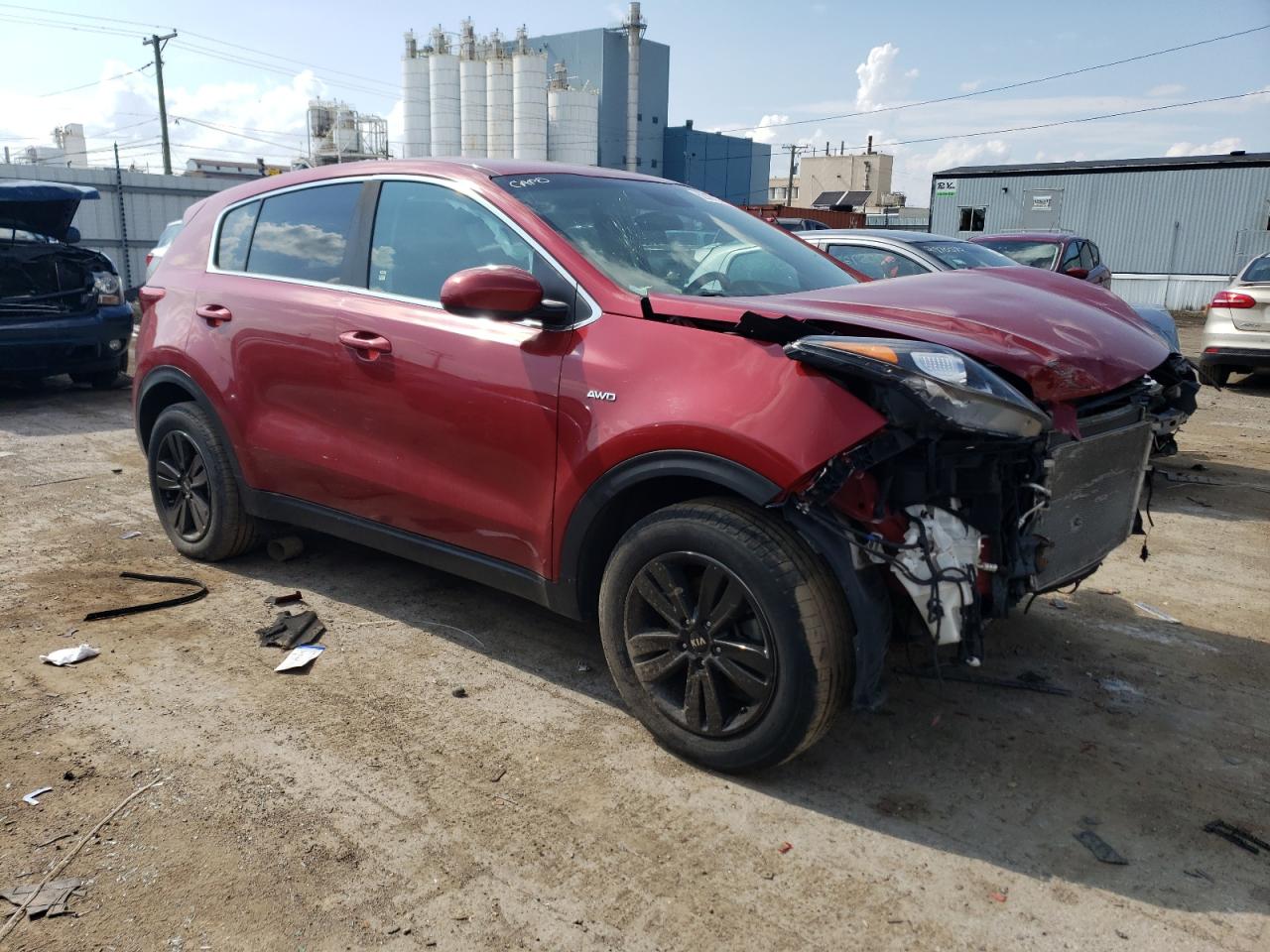 2018 Kia Sportage Lx vin: KNDPMCAC0J7301695