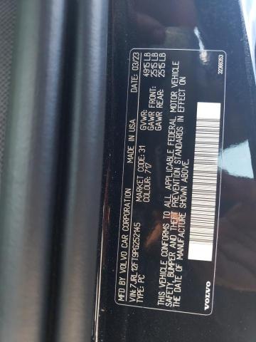 2023 VOLVO S60 PLUS 7JRL12FT9PG252145