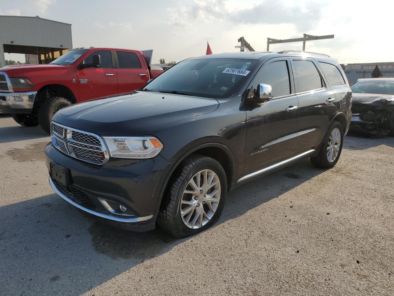 DODGE DURANGO CI 2015 blue 4dr spor flexible fuel 1C4RDJEG2FC809188 photo #1