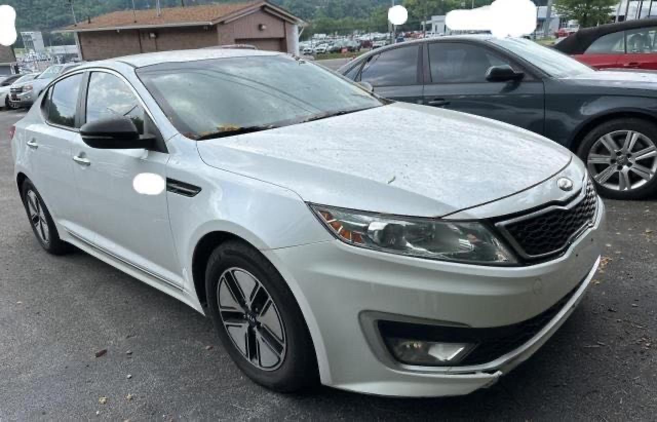 2013 Kia Optima Hybrid vin: KNAGM4AD8D5044331