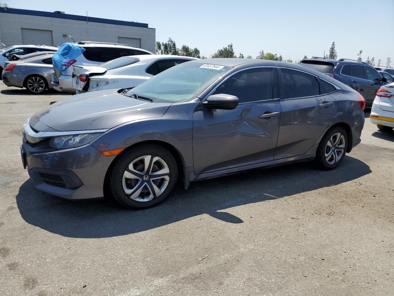 2HGFC2F57HH525906 HONDA CIVIC LX 2017