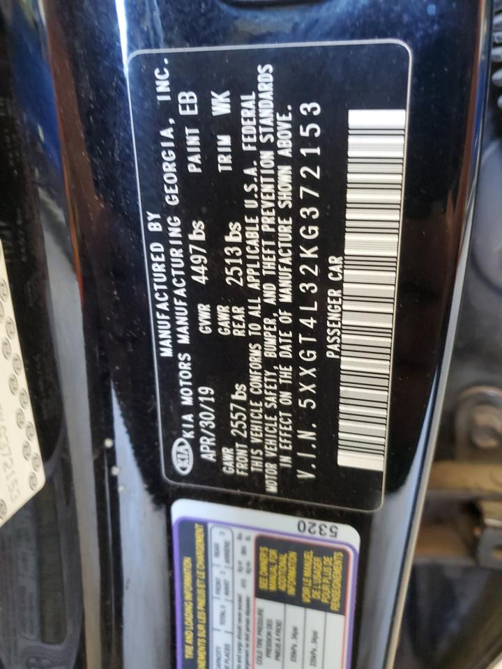 5XXGT4L32KG372153 2019 Kia Optima Lx