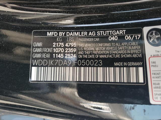 2018 MERCEDES-BENZ SL550 - WDDJK7DA9JF050023