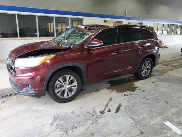 VIN 5TDKKRFH1ES023957 2014 Toyota Highlander, Xle no.1