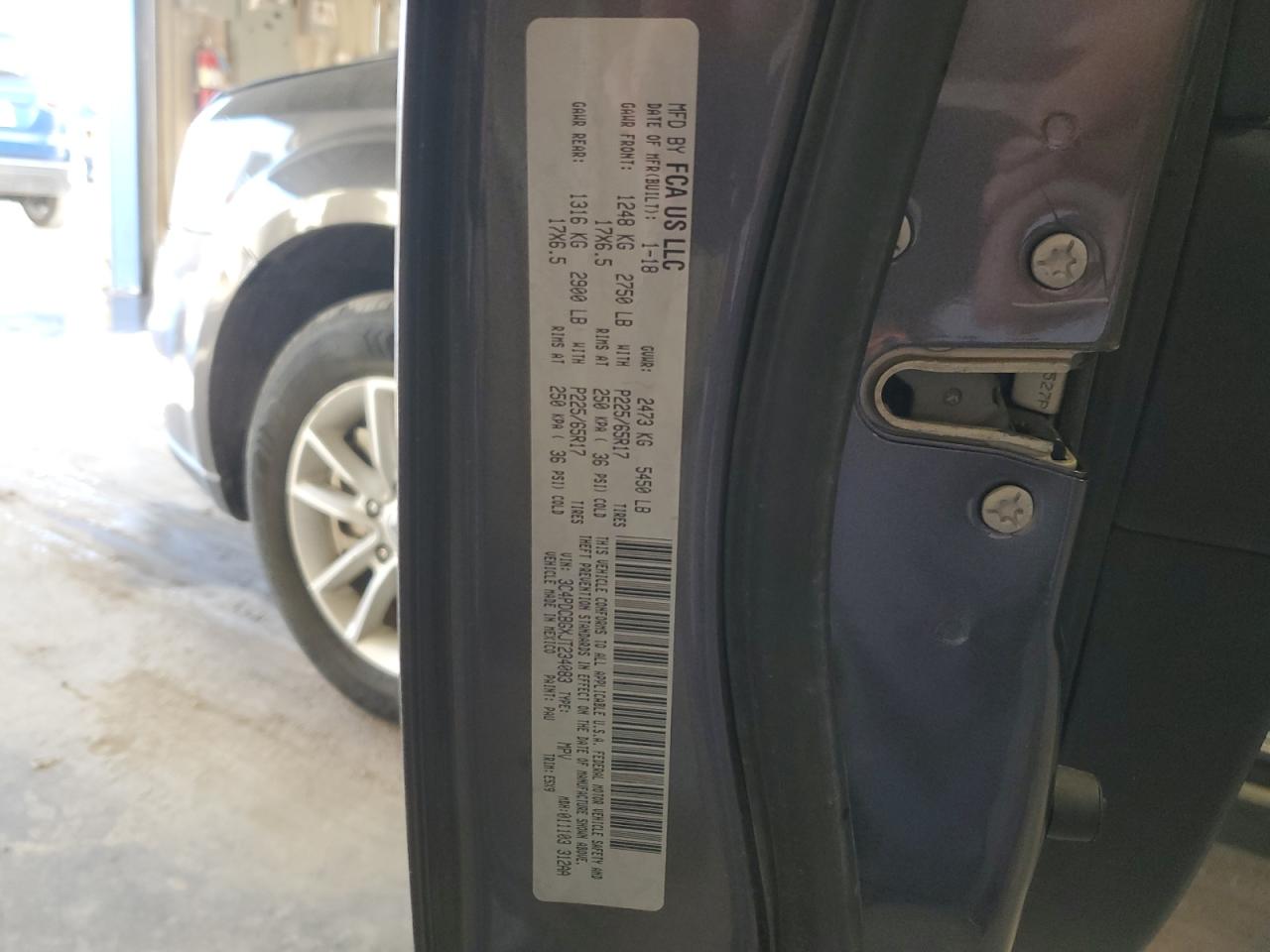 3C4PDCBGXJT234083 2018 Dodge Journey Sxt