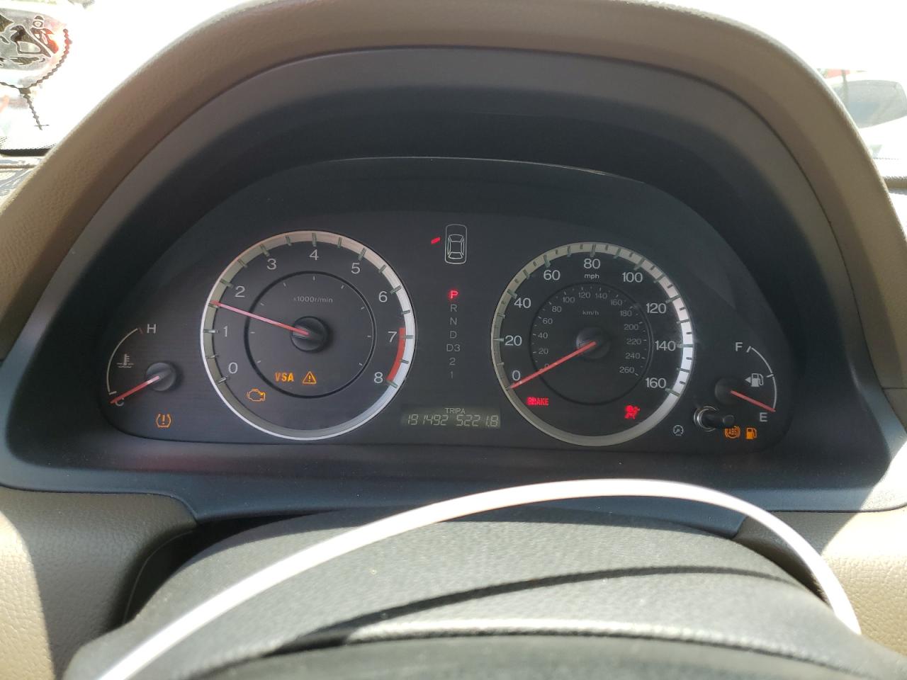 1HGCP2F41AA009351 2010 Honda Accord Lxp