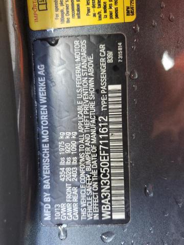 VIN WBA3N3C50EF711612 2014 BMW 4 Series, 428 I no.12