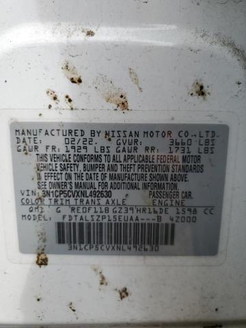 2022 NISSAN KICKS SV - 3N1CP5CVXNL492630