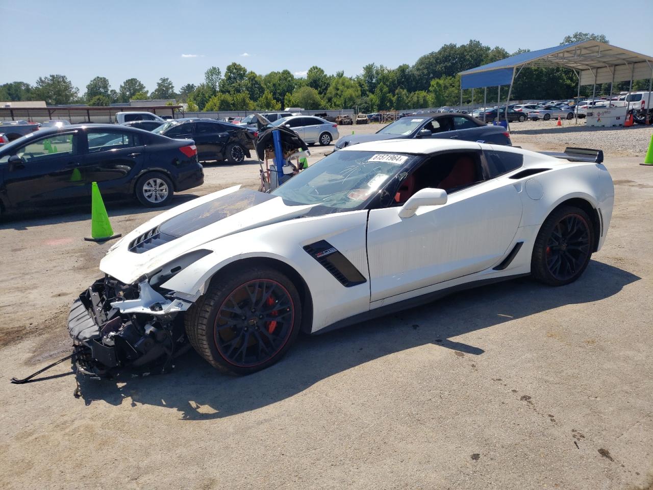 2019 Chevrolet Corvette Z06 3Lz vin: 1G1YU2D67K5603561