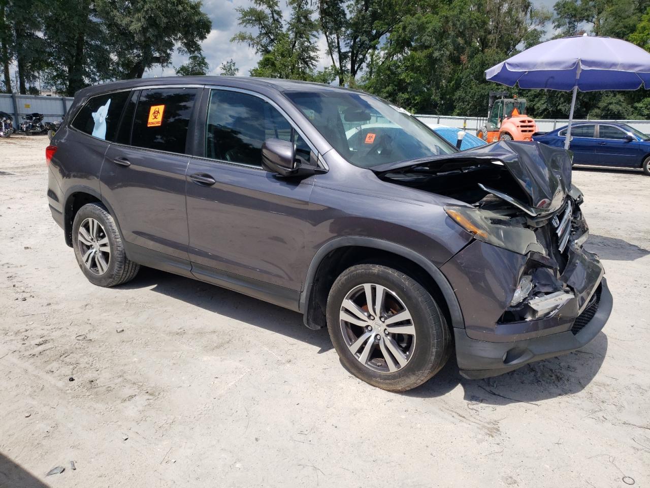 2018 Honda Pilot Ex vin: 5FNYF5H3XJB026461