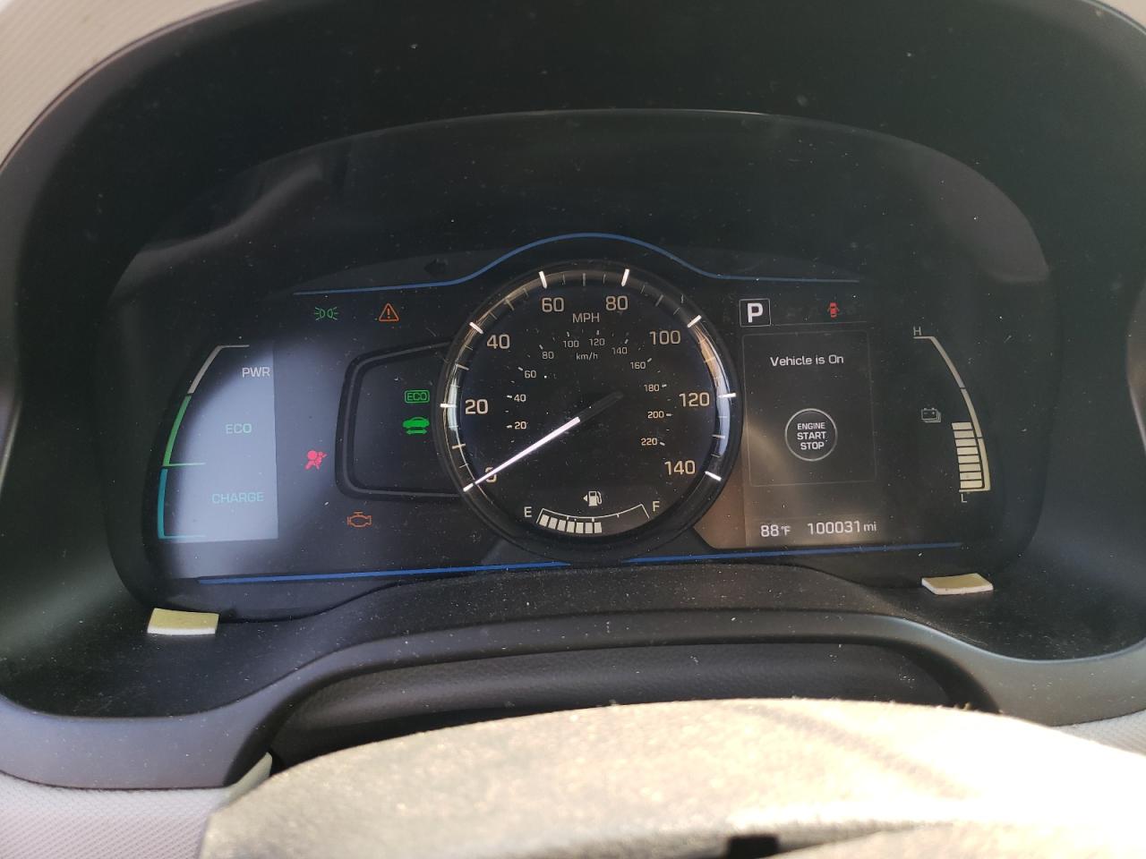 KMHC65LC8JU101596 2018 Hyundai Ioniq Blue