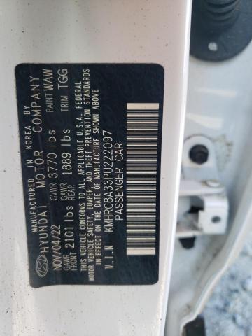 2023 HYUNDAI VENUE SEL - KMHRC8A33PU222097