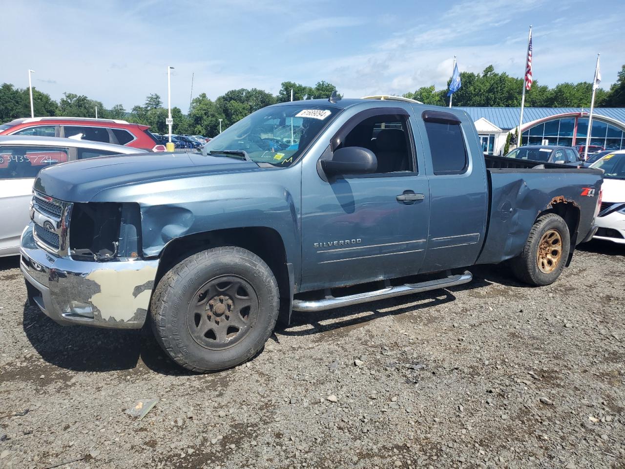 2013 Chevrolet Silverado K1500 Lt vin: 1GCRKSE70DZ267482