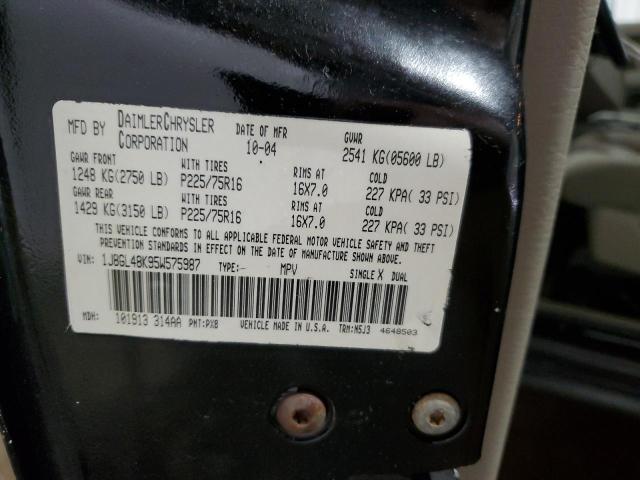 1J8GL48K95W575987 2005 Jeep Liberty Sport