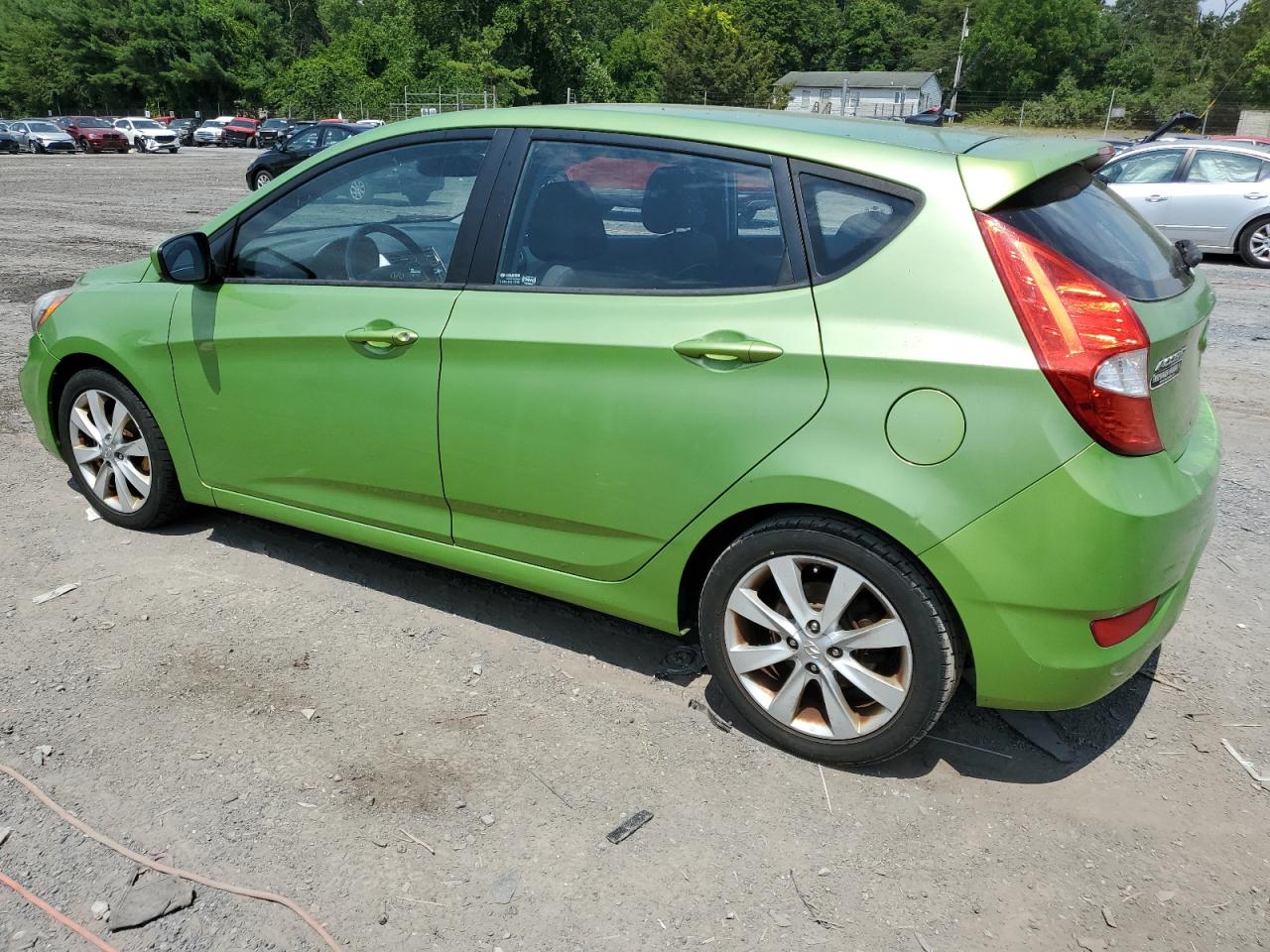 2012 Hyundai Accent Gls vin: KMHCU5AE5CU037675