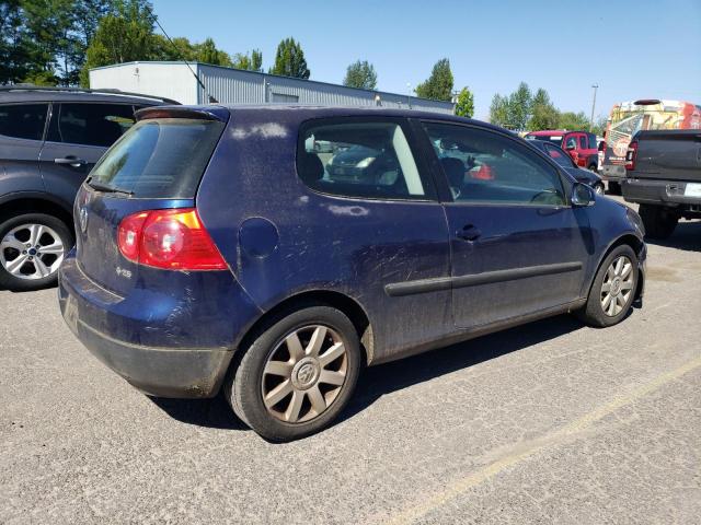 VOLKSWAGEN RABBIT 2007 blue  gas WVWBR71K07W252104 photo #4