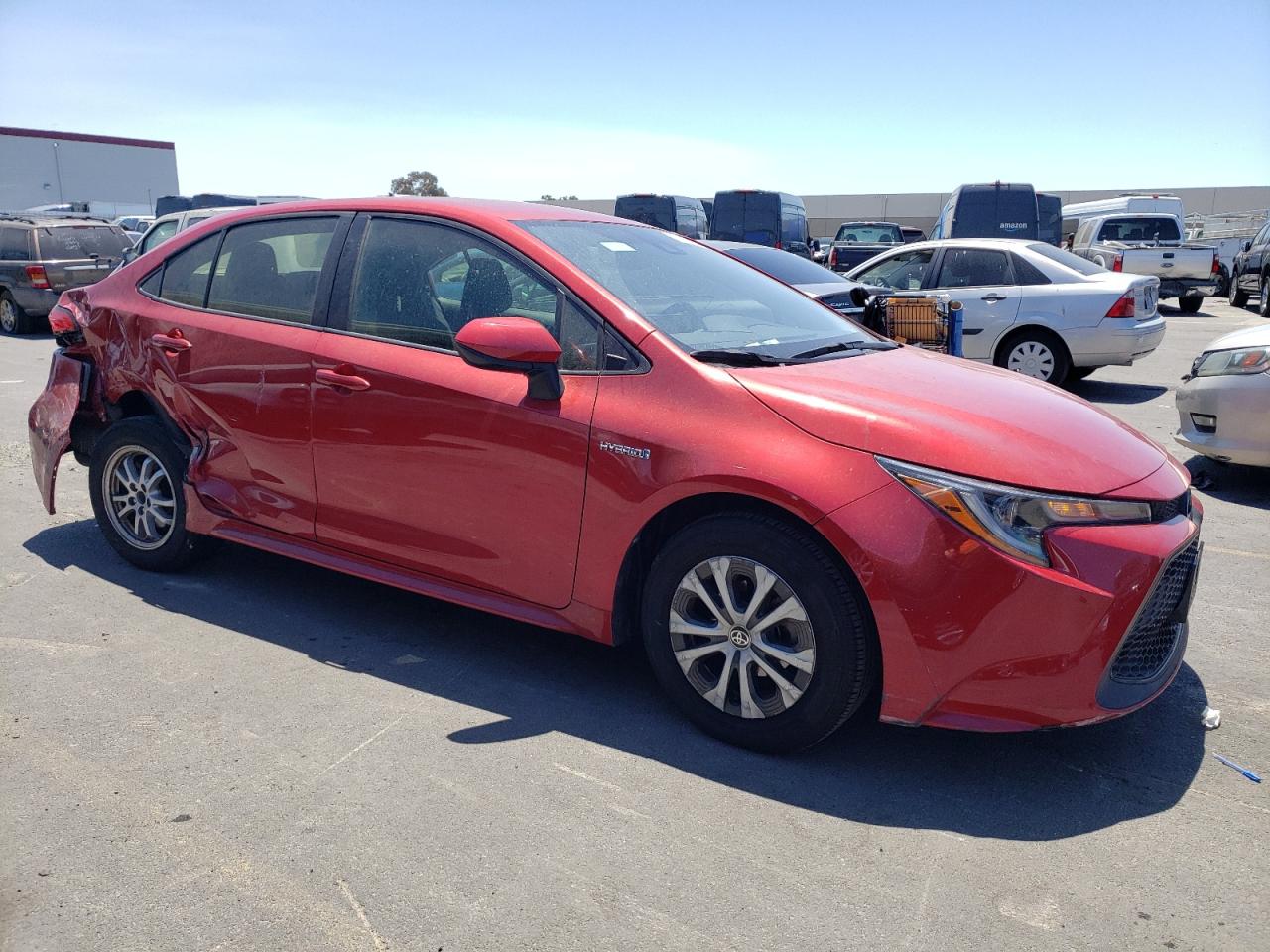 2020 Toyota Corolla Le vin: JTDEBRBE3LJ001168