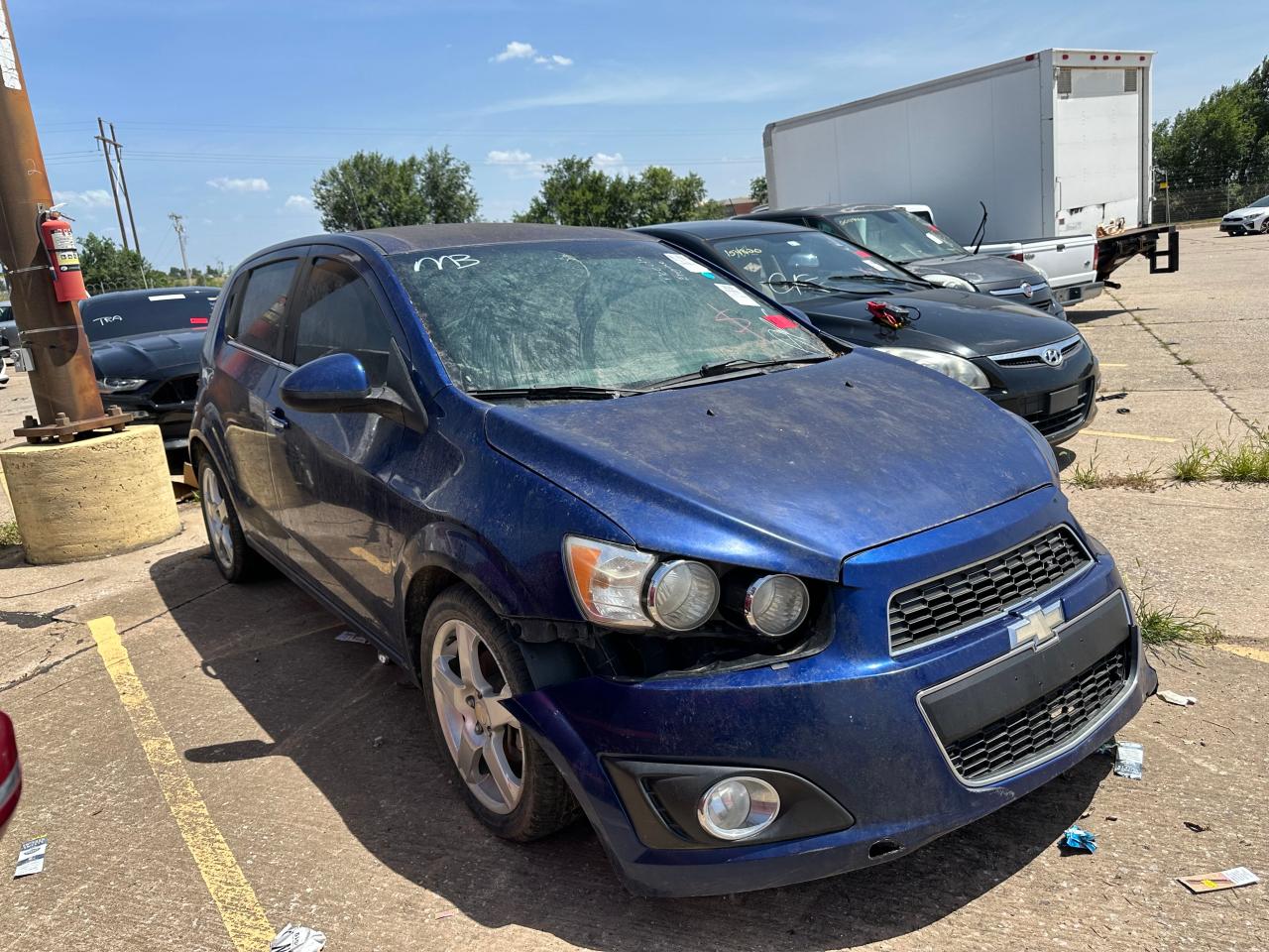 2014 Chevrolet Sonic Ltz vin: 1G1JE6SB9E4113557