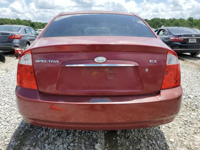 2006 Kia Spectra Lx VIN: KNAFE121665272004 Lot: 61723444