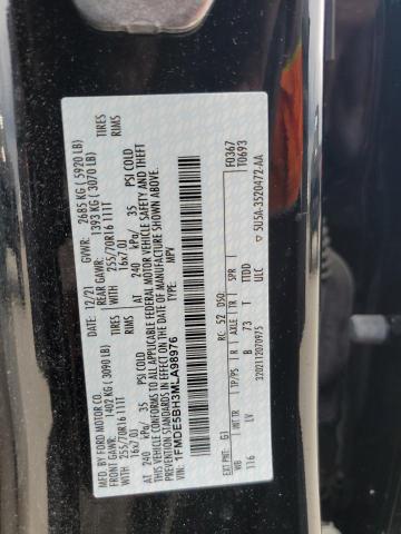 2021 FORD BRONCO BAS - 1FMDE5BH3MLA98976