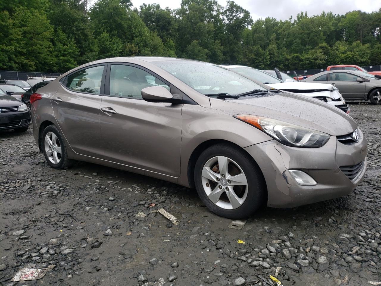 2012 Hyundai Elantra Gls vin: 5NPDH4AE0CH141959