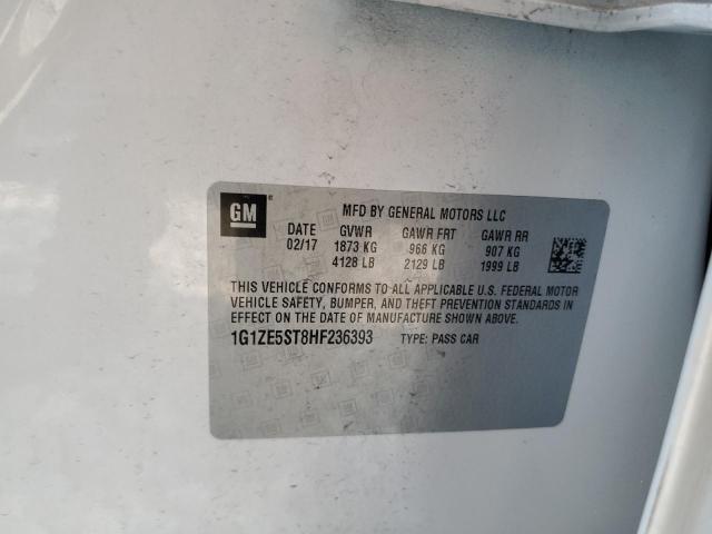 2017 CHEVROLET MALIBU LT - 1G1ZE5ST8HF236393