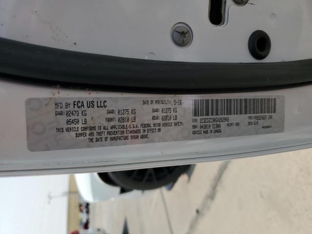 2016 DODGE CHALLENGER - 2C3CDZC90GH262949