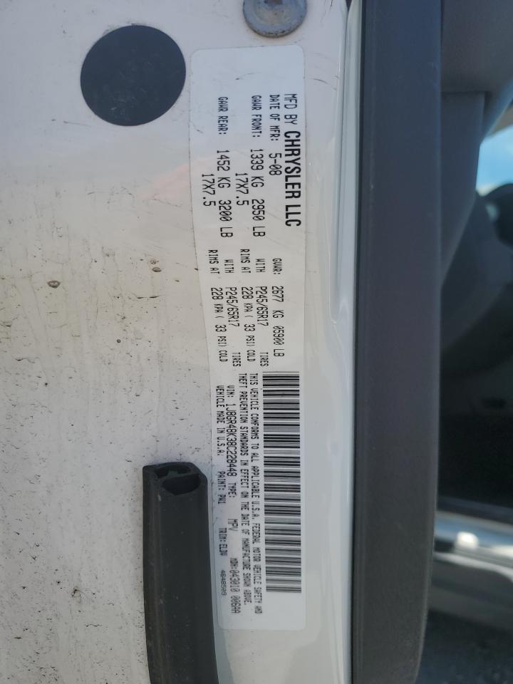 1J8GR48K38C228448 2008 Jeep Grand Cherokee Laredo