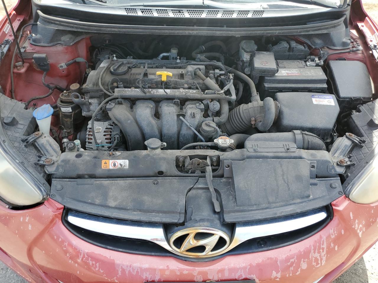 KMHDH4AE1DU975953 2013 Hyundai Elantra Gls