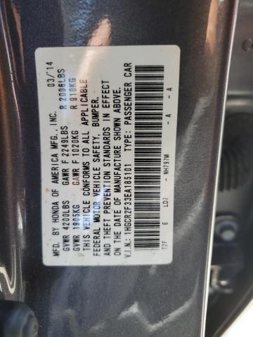 VIN 1HGCR2F33EA185101 2014 Honda Accord, LX no.13