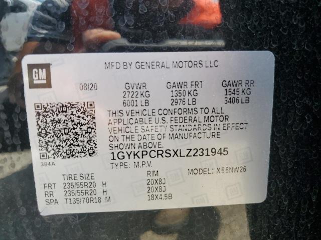 2020 CADILLAC XT6 PREMIU 1GYKPCRSXLZ231945  61707014