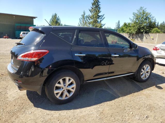 NISSAN MURANO S 2011 black  gas JN8AZ1MW9BW153107 photo #4