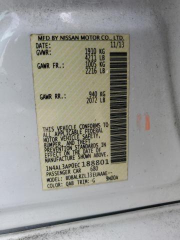 1N4AL3AP0EC188801 2014 Nissan Altima 2.5