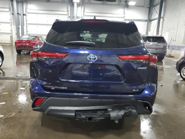 2022 Toyota Highlander Hybrid Xle VIN: 5TDGBRCHXNS546128 Lot: 61144024