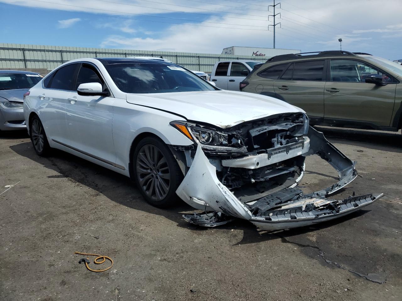 KMHGN4JF9FU046708 2015 Hyundai Genesis 5.0L