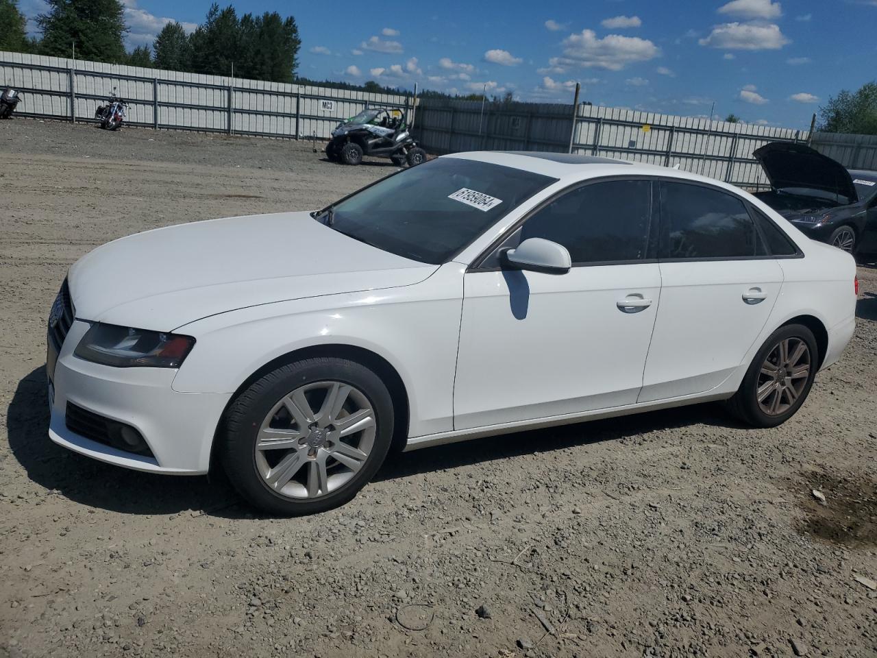 WAUBFAFL2BN005346 2011 Audi A4 Premium