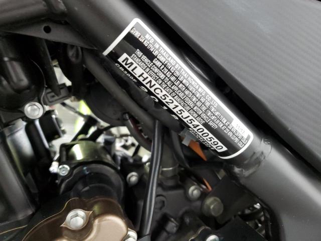 2018 HONDA CB300 F MLHNC5215J5400590