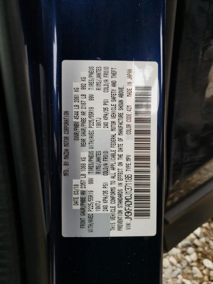 JM3KFADM0J1371186 2018 Mazda Cx-5 Grand Touring