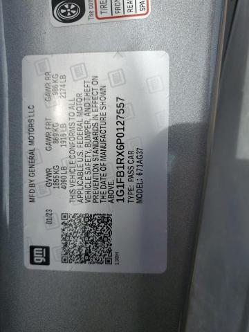 2023 CHEVROLET CAMARO LS - 1G1FB1RX6P0127557