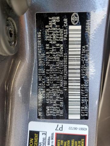 4T1BF1FK2HU638031 2017 TOYOTA CAMRY - Image 13