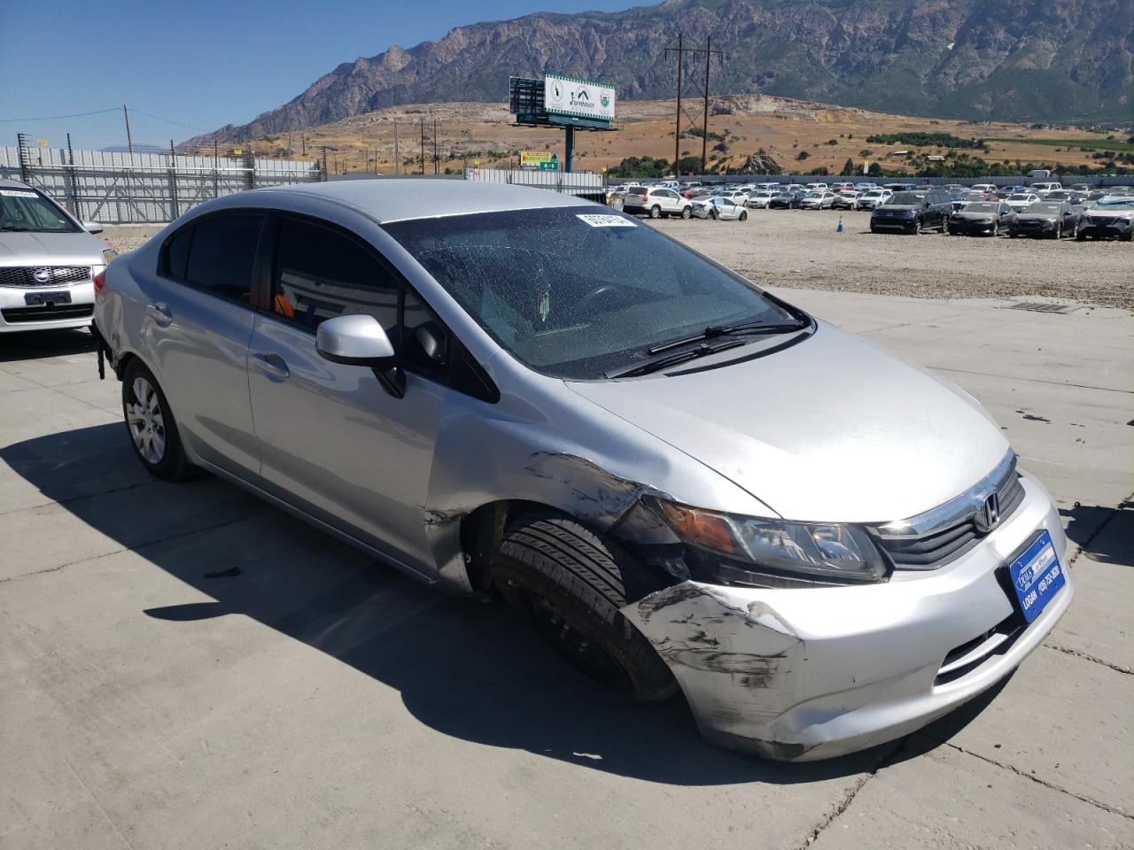 Lot #2996896865 2012 HONDA CIVIC LX