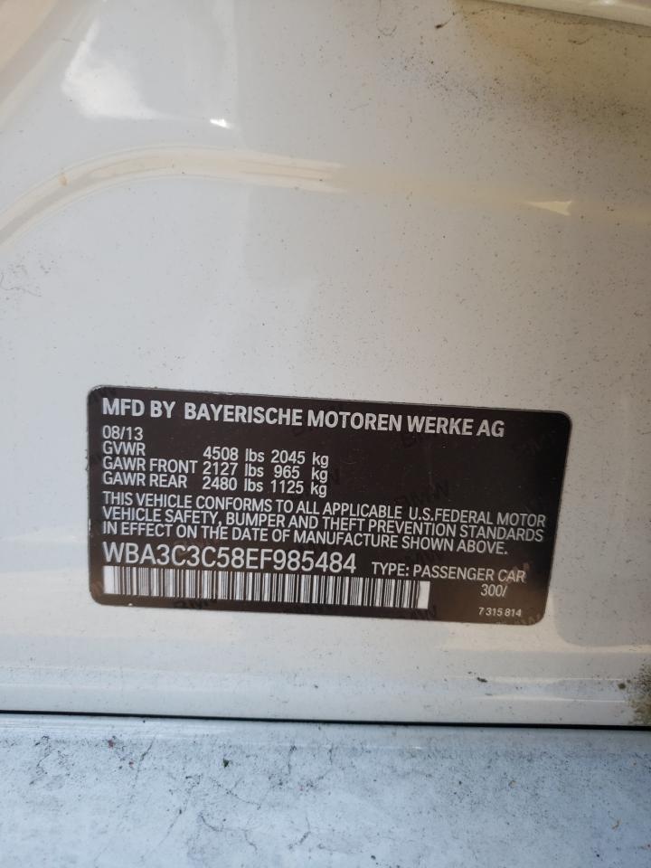 WBA3C3C58EF985484 2014 BMW 320 I xDrive